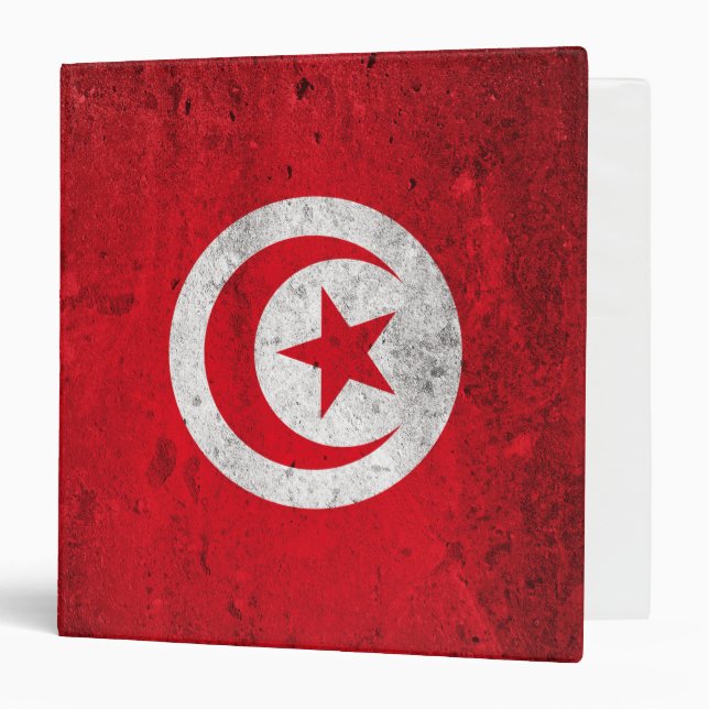 Tunisia 3 Ring Binder (Front/Inside)