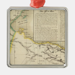 Tunisia and Libya Metal Ornament