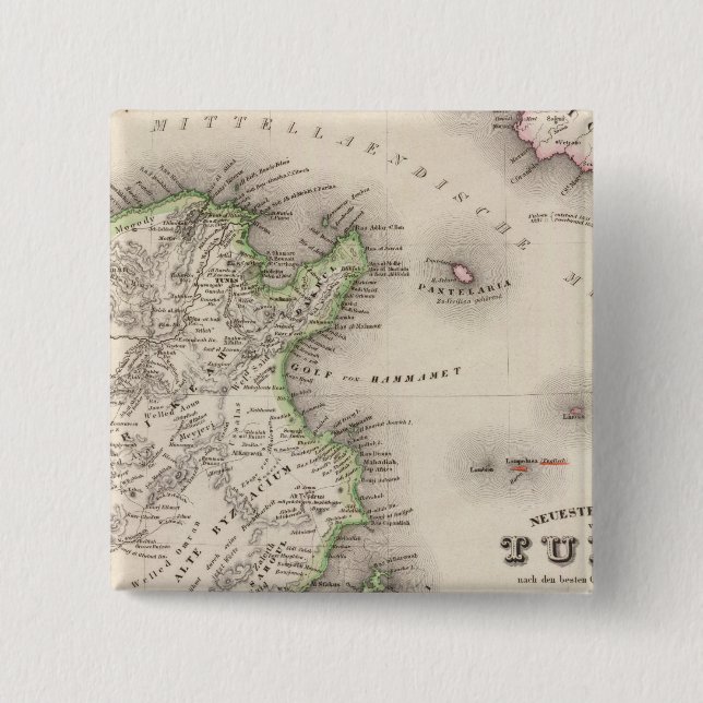 Tunisia Button (Front)