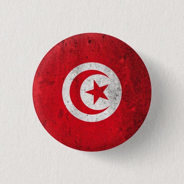 Tunisia Button (Front)