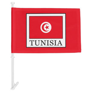 Tunisia Car Flag