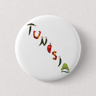 Tunisia Chili Peppers Pinback Button