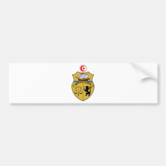 Tunisia Coat of Arms Bumper Sticker