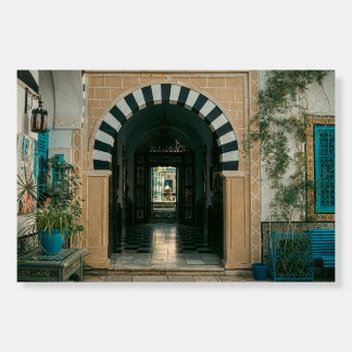 Tunisia country amazing view Building home Foam Board