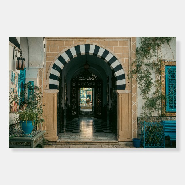 Tunisia country amazing view Building home Foam Board (Front)