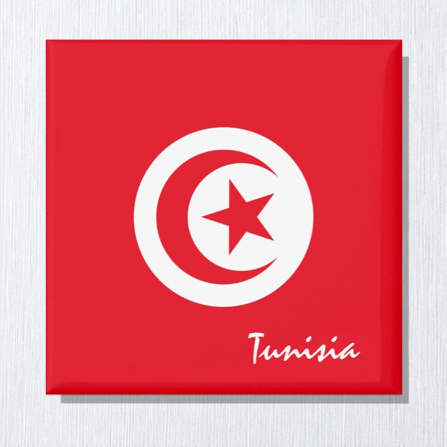 Tunisia flag & Africa holiday/sports fans Magnet (Creator Uploaded)