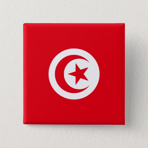 Tunisia Flag Button