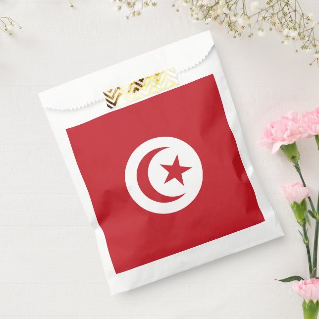 Tunisia flag favor bag (Sealed)