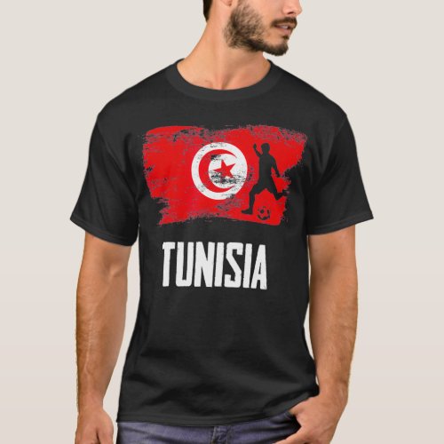 Tunisia Flag Jersey  Soccer Team autism mom tee 