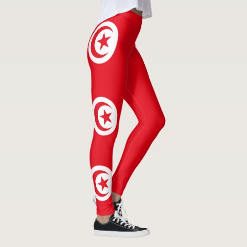 Tunisia Flag Leggings