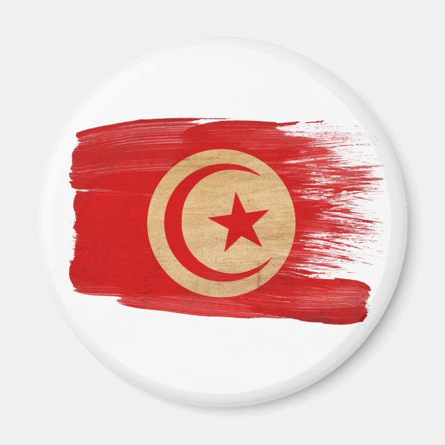 Tunisia Flag Magnets (Front)