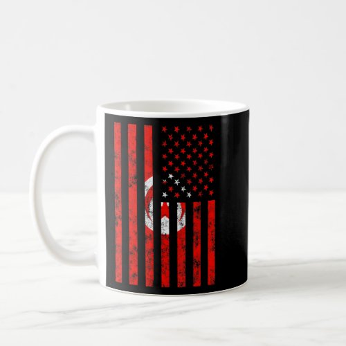 Tunisia Flag Soccer Funny Tunisian Football Fans L Coffee Mug