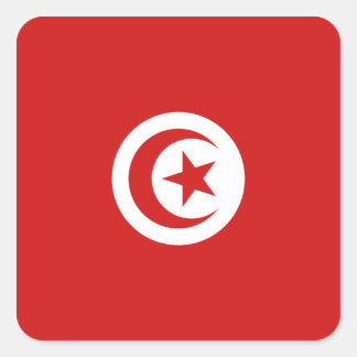 Tunisia Flag Sticker