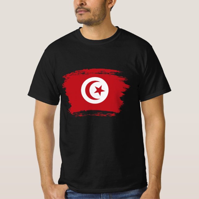 Tunisia flag T-Shirt (Front)