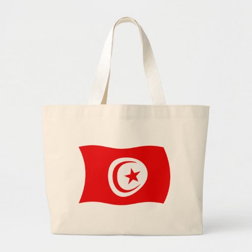 Tunisia Flag Tote Bag