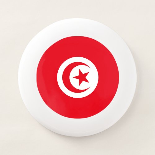 Tunisia Flag Wham-O Frisbee