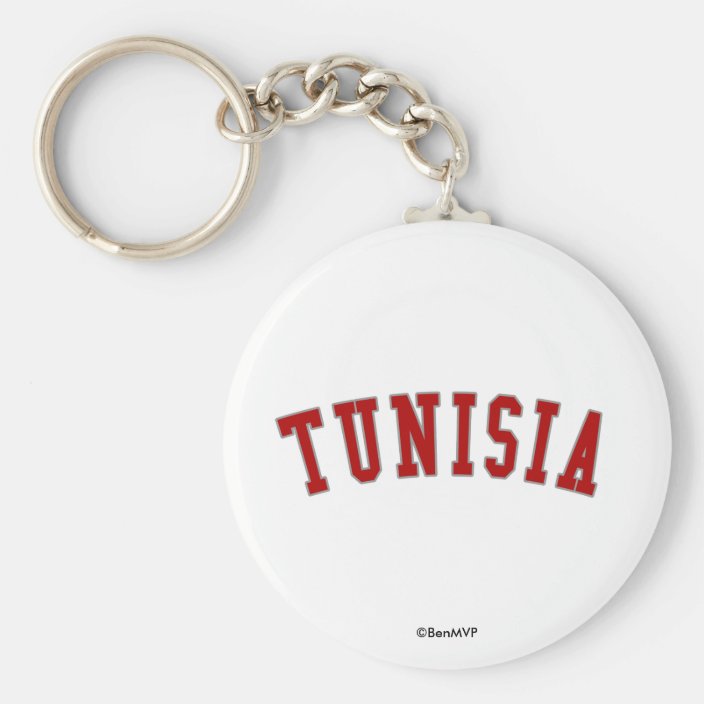 Tunisia Keychain