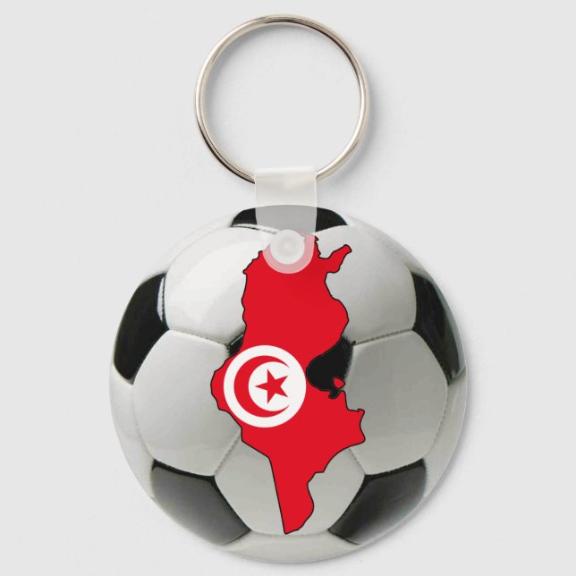Tunisia national team keychain (Front)