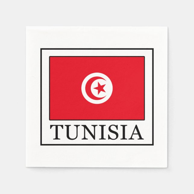 Tunisia Paper Napkins (Front)