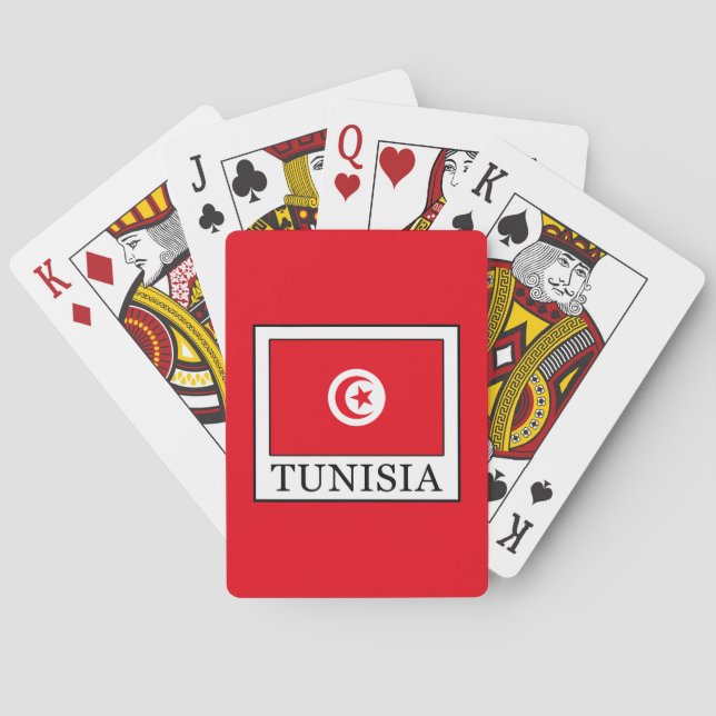 Tunisia Poker Cards (Back)