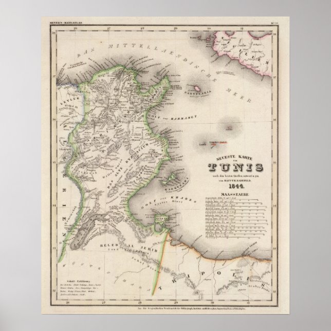 Tunisia Poster (Front)