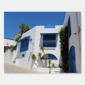 Tunisia sidi bou said amazing view Building  Foam Board