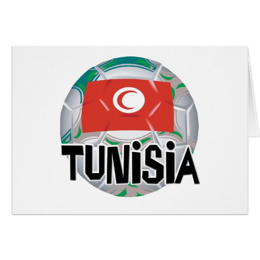 Tunisia Soccer Futbol Team Cards (Front Horizontal)