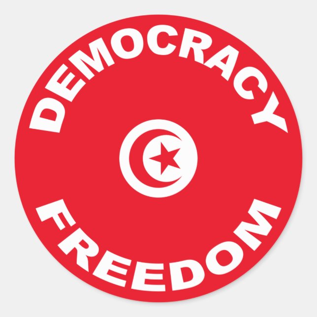 Tunisia Sticker (Front)