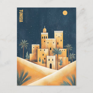Tunisia Travel Postcard