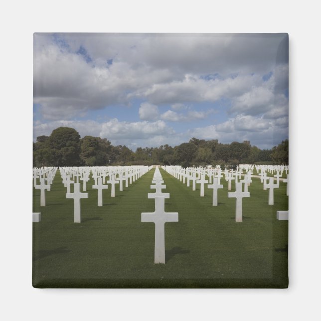 Tunisia, Tunis, Carthage, US World War Two-era 2 Magnet (Front)