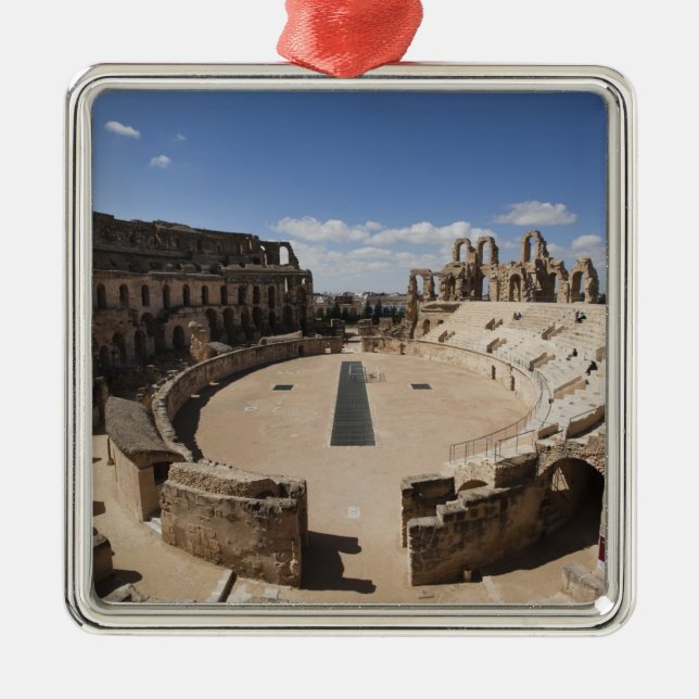 Tunisia, Tunisian Central Coast, El Jem, Roman 6 Metal Ornament (Front)