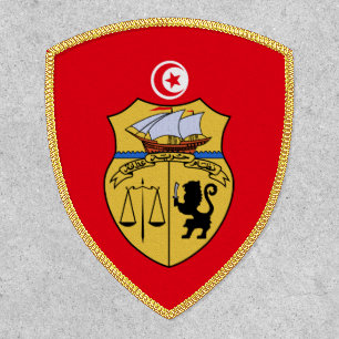 Tunisian Coat of Arms, Tunisia Patch