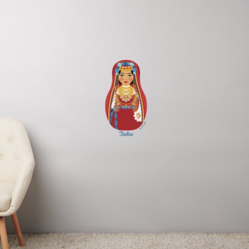 Tunisian Matryoshka Wall Decal