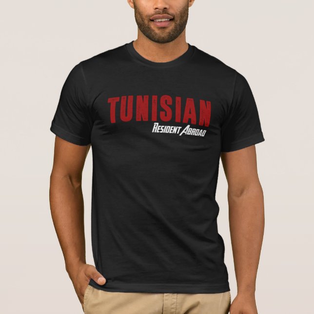Tunisian Resident Abroad T-Shirt (Front)