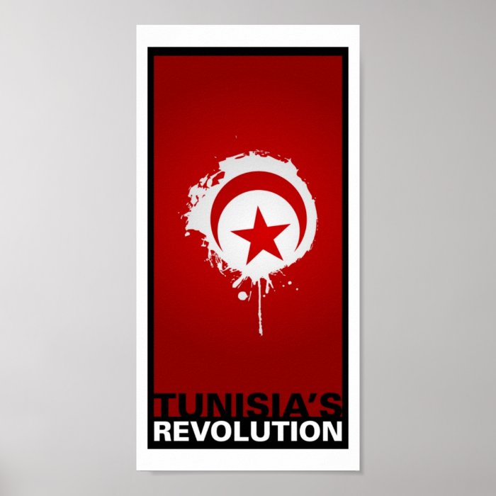 "Tunisia's Revolution" Poster