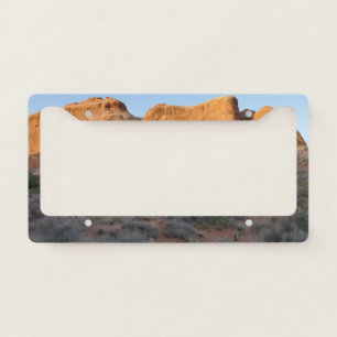 Tunnel Arch in the Morning License Plate Frame