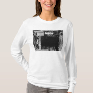 Tunnel at Juneau, Alaska Treadwell Mine T-Shirt