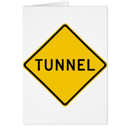 Tunnel Highway Sign (Front)