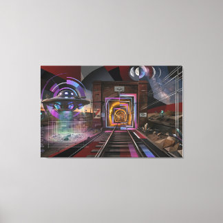 Tunnel Home Canvas Print