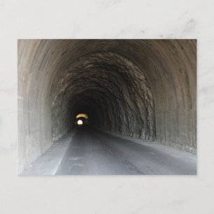 Tunnel in Carrara/Italy Postcard