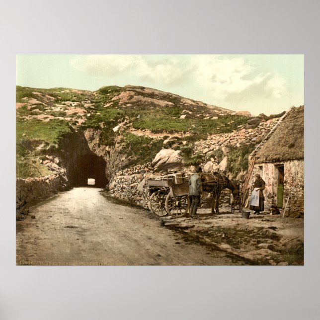 Tunnel near Glengariff, County Cork Poster (Front)