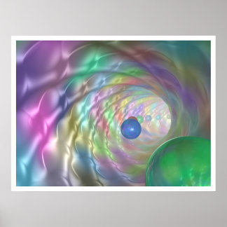 Tunnel of Colors Poster