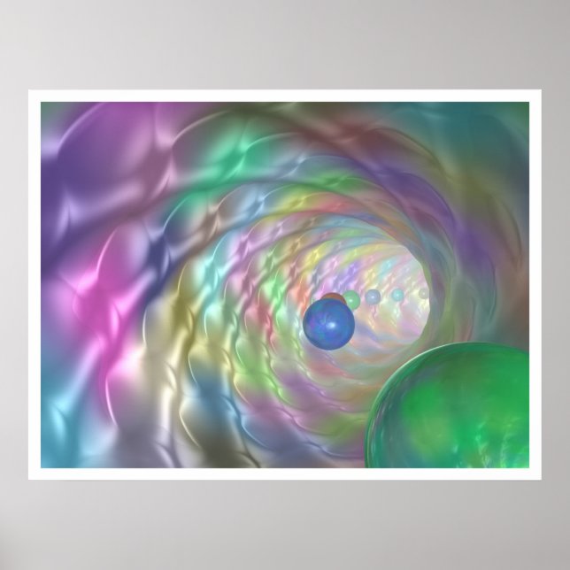 Tunnel of Colors Poster (Front)