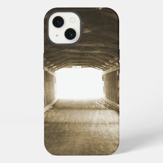 Tunnel of Light Iphone Case (Back)