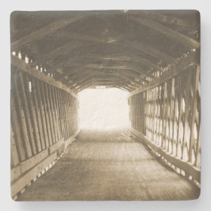 Tunnel of Light Stone Coaster