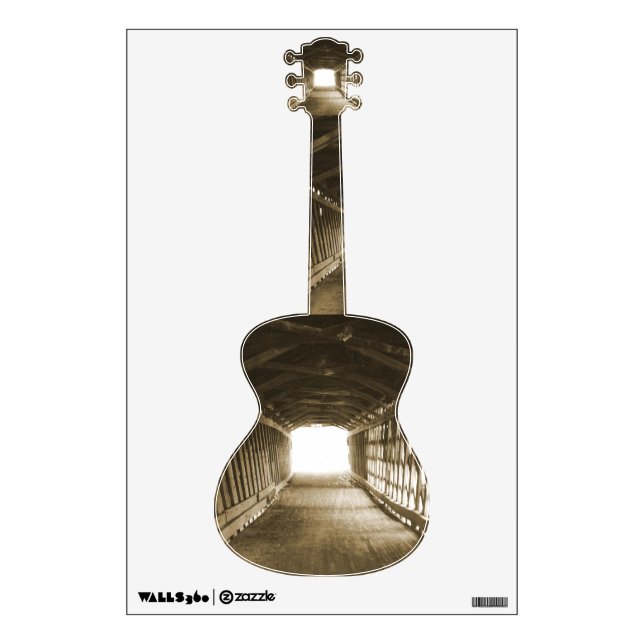 Tunnel of Light Wall Sticker (Front)