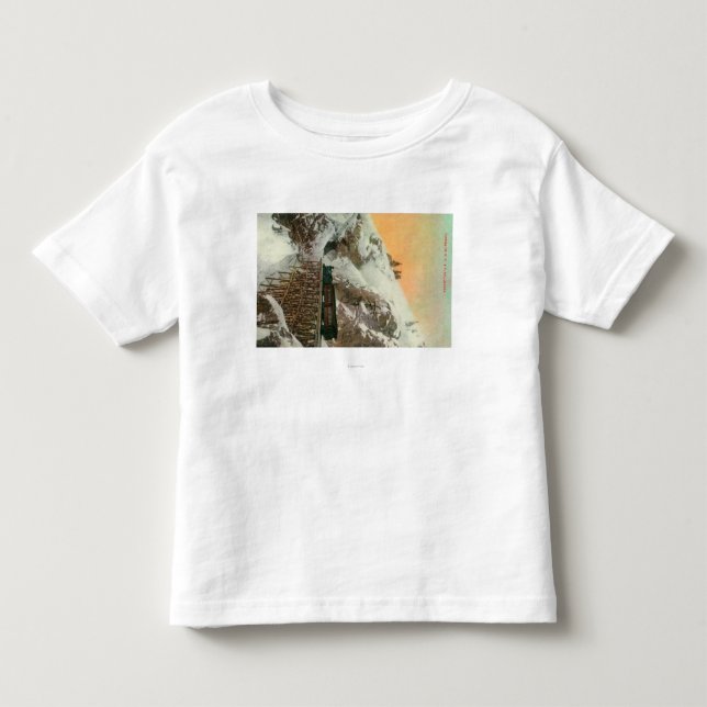 Tunnel on Western Pacific and Yukon RR Toddler T-shirt (Front)