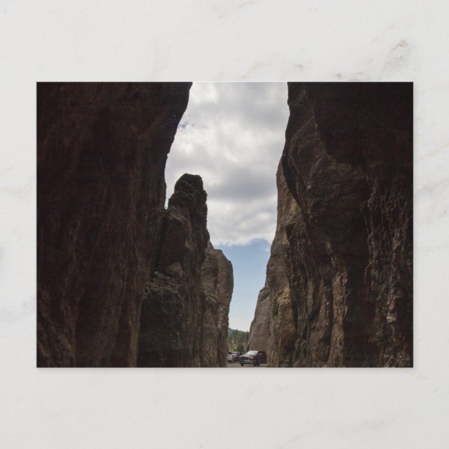 Tunnel Opening, Needles Highway, South Dakota Postcard (Front)
