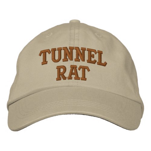 TUNNEL RAT VIETNAM EMBROIDERED BASEBALL HAT