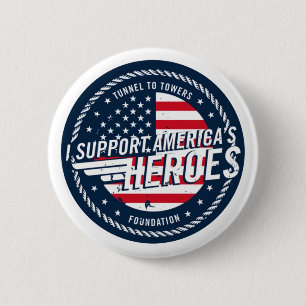 Tunnel to Tower Foundation Support Americas Heroes Button